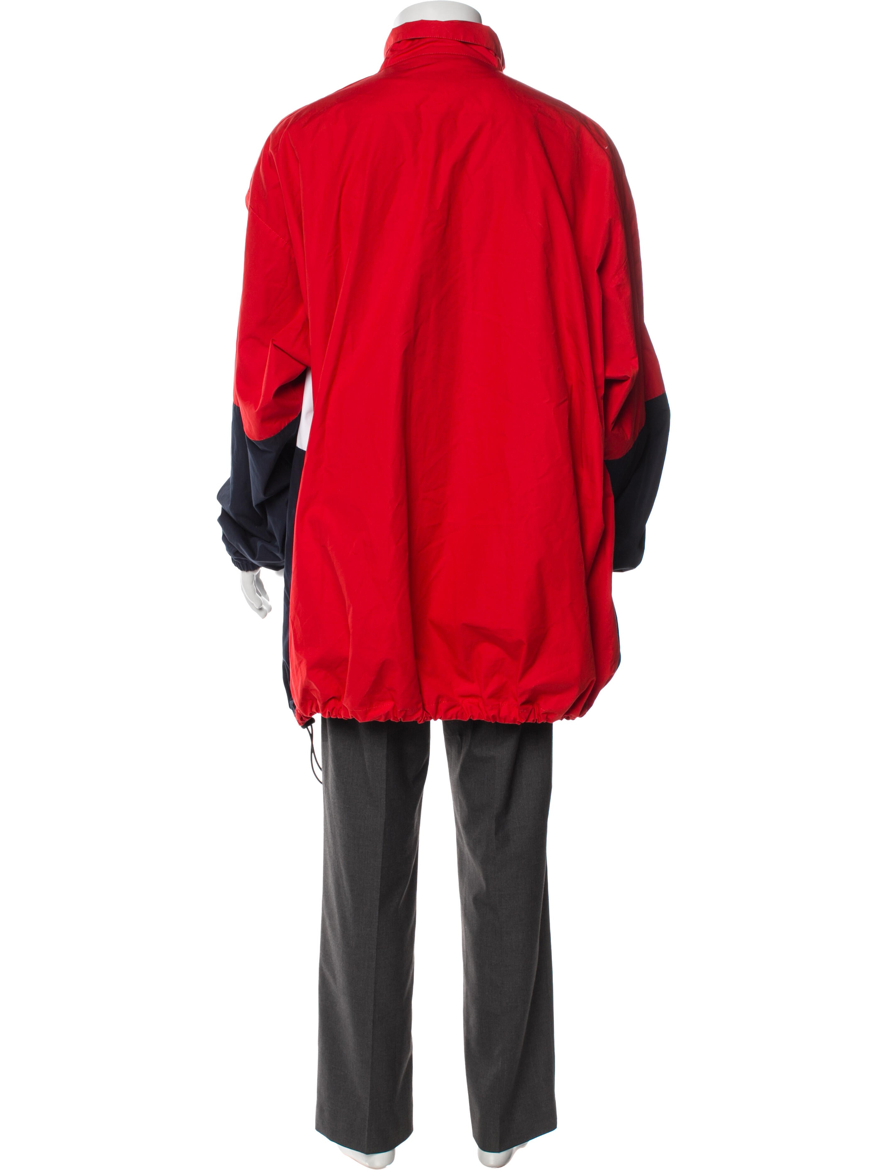 Balenciaga 2022 Signature Logo Windbreaker